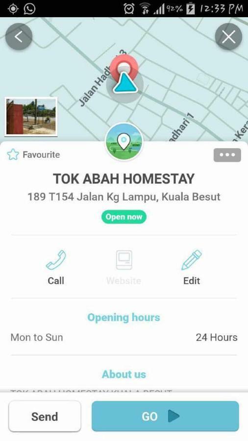 Homestay Tok Abah Kuala Besut Exterior foto
